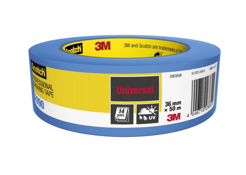 Maskeringstejp, Blå 2090 UV 18 mm