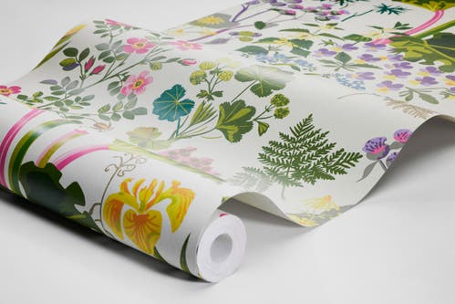 Boråstapeter - Gocken Jobs Rabarber