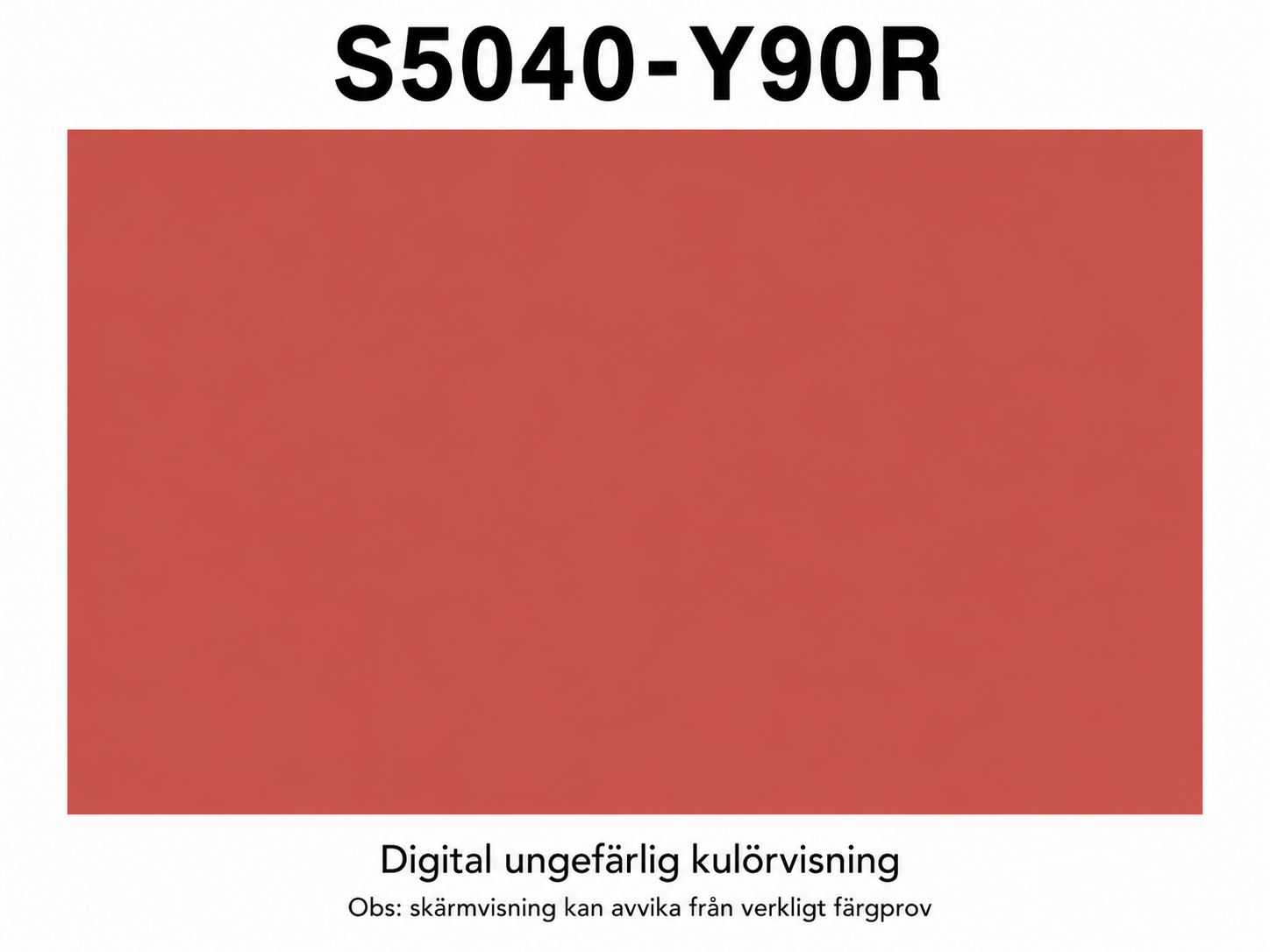 Fönsterfärg Alkyd - 3L - S5040-Y90R (Outlet) OBS, EJ VIT