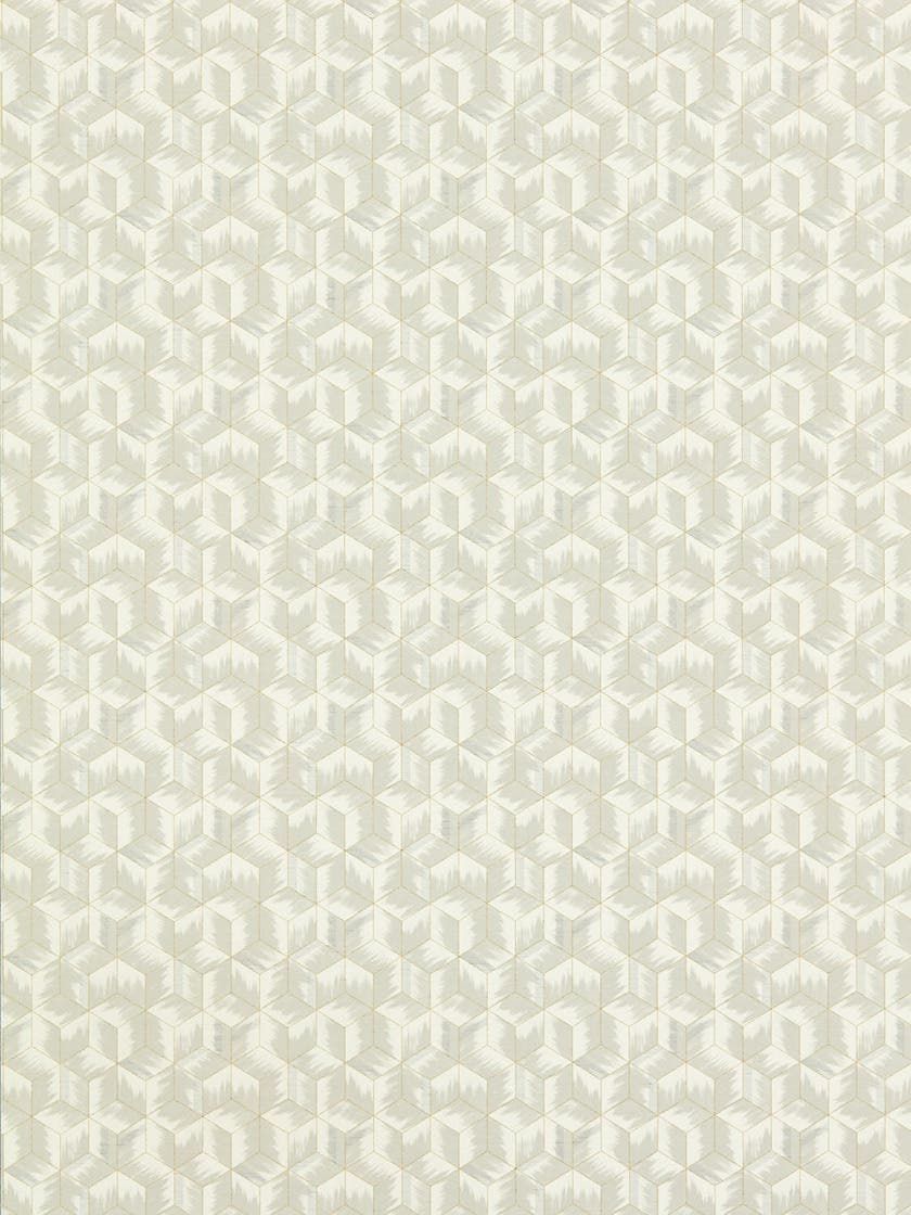 Tumbling Blocks Empire Gr Rhombi Wallcoverings