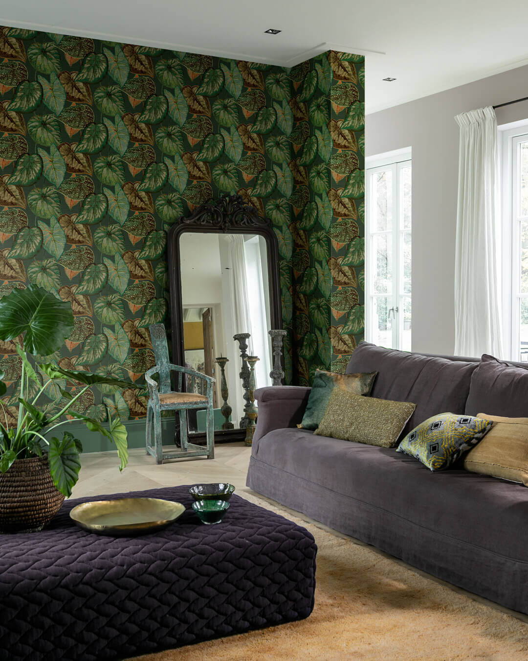 Midbec Tapeter - Tropical Leaves