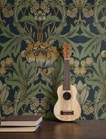 Peel & Stick Primrose Floral Midnight Blue & Goldenrod NW44404