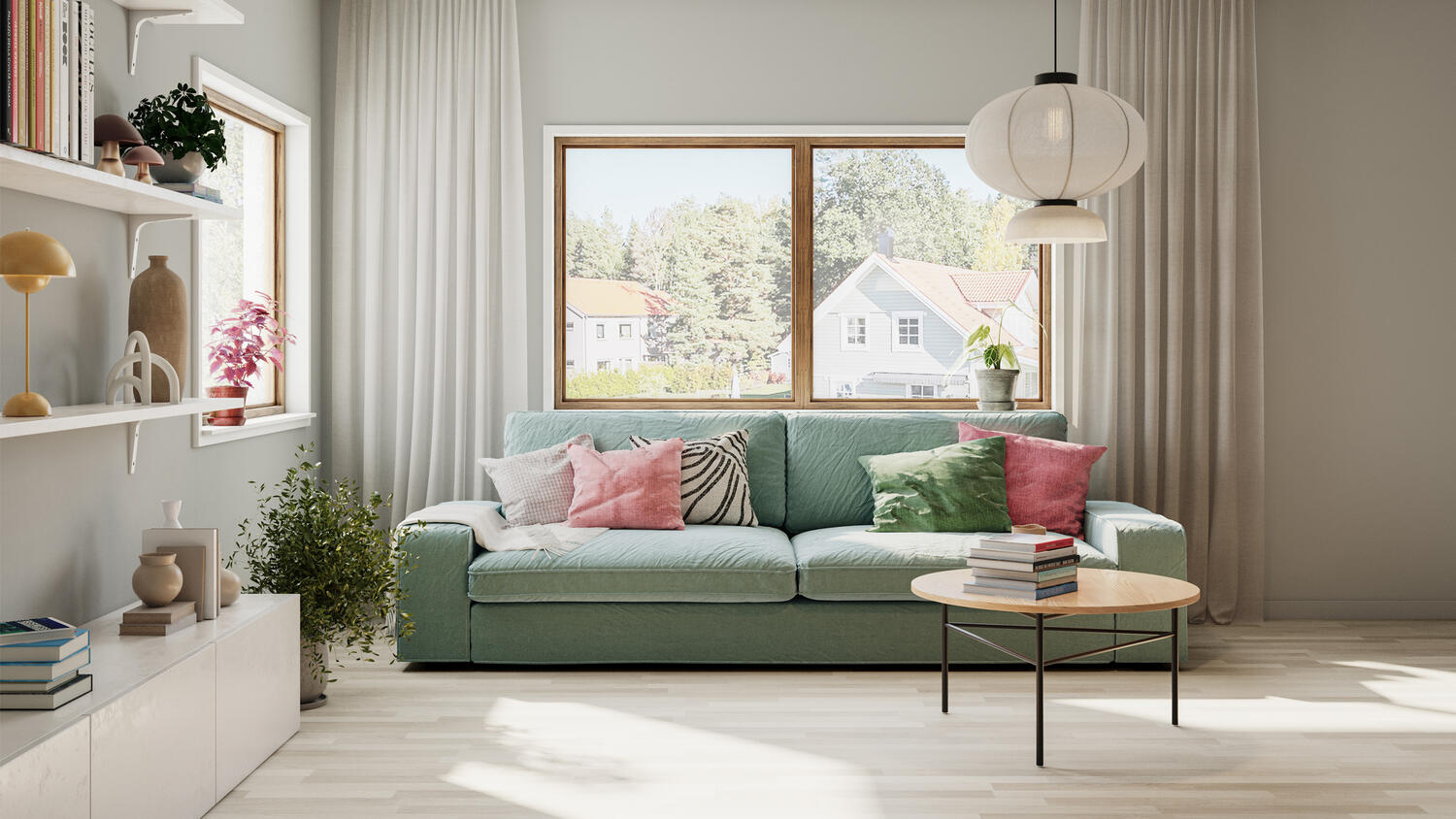 Trend Oak Light Grey 3m