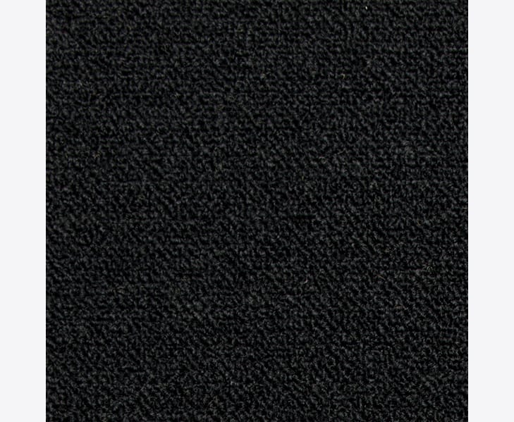 Compact Solid Svart Golvabia Textilgolv