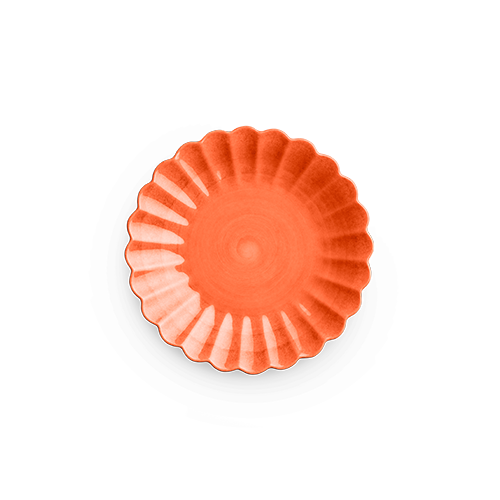 Oyster Tallrik 20 cm Orange