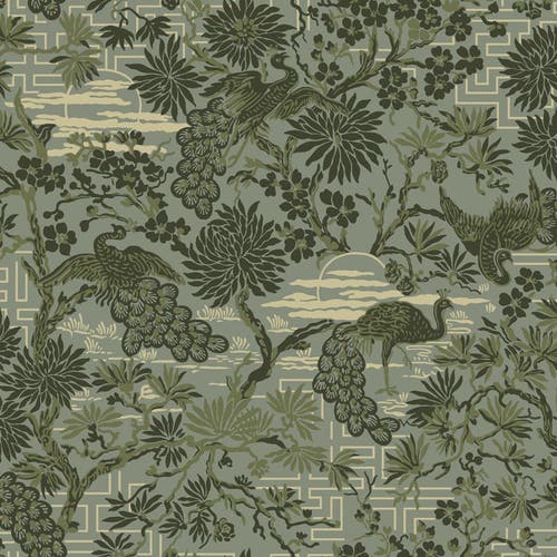 Duro - Brunnsgatan Grön Gammalsvenska Papper