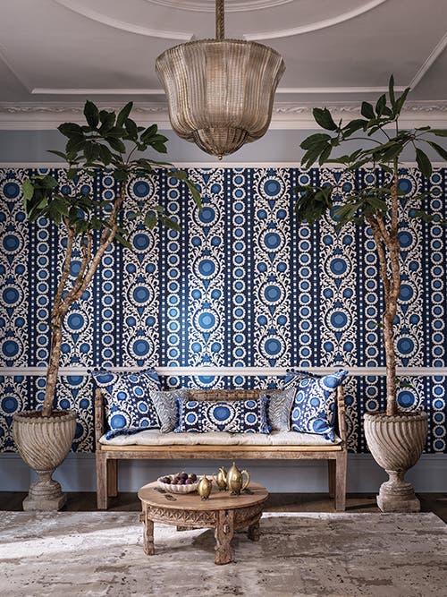 Osborne & Little - Samrina Byzance Samrina Indigo