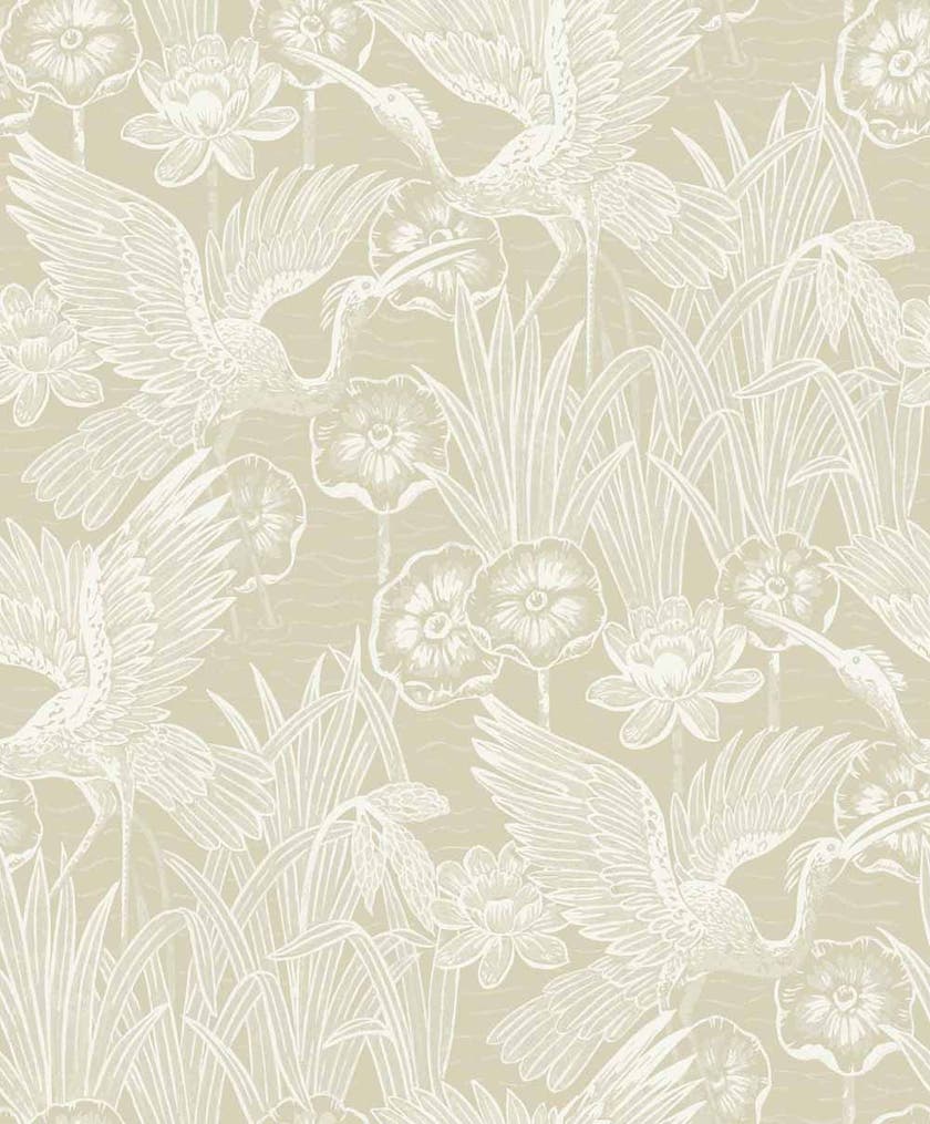 Carma - Peel & Stick Floral Heron Sand NW54505