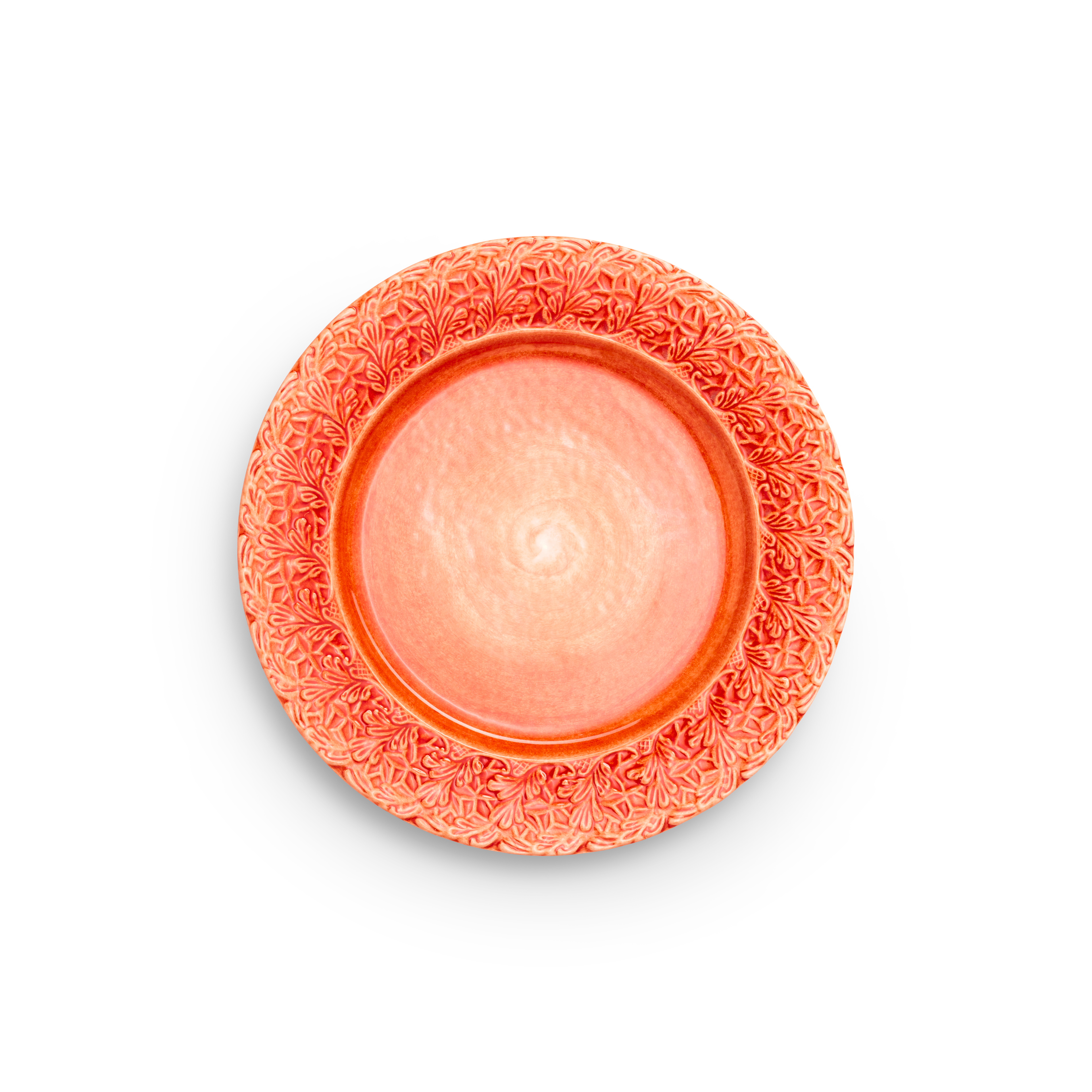 Lace Tallrik 25 cm Orange