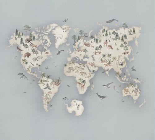 Boråstapeter - Little Explorer Mural Newbie