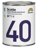 Scotte 40 Snickerifinish 1 L Vit