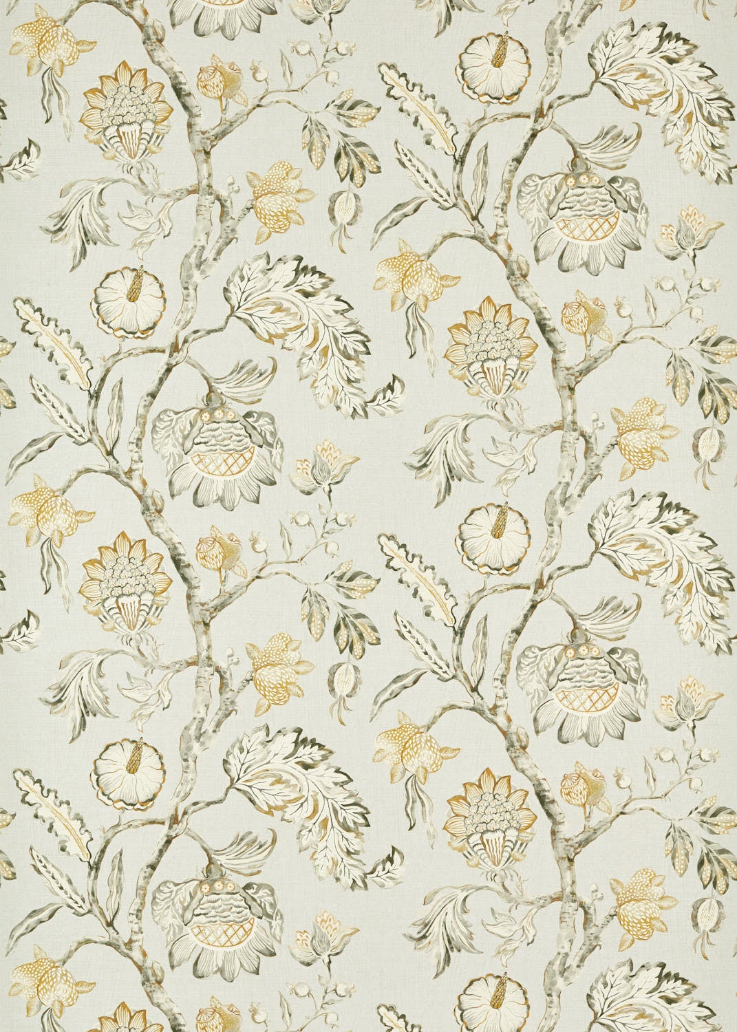 Zoffany - Copes Trail Quartz Grey Kensington Walk Wallpaper