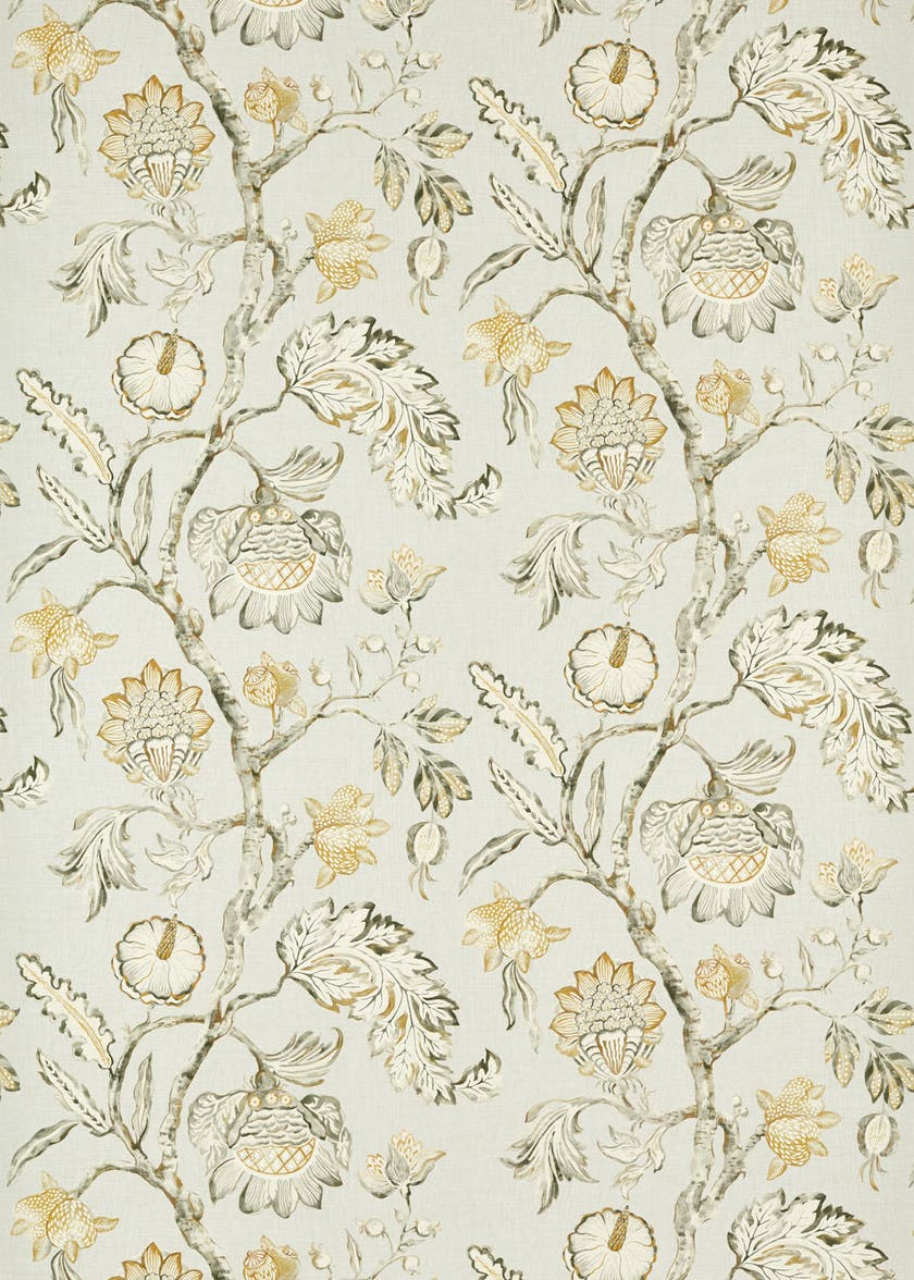 Zoffany - Copes Trail Quartz Grey Kensington Walk Wallpaper