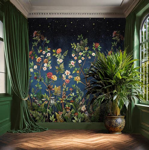 Intrade - Amberwood Mural Tales of the Manor Tapet