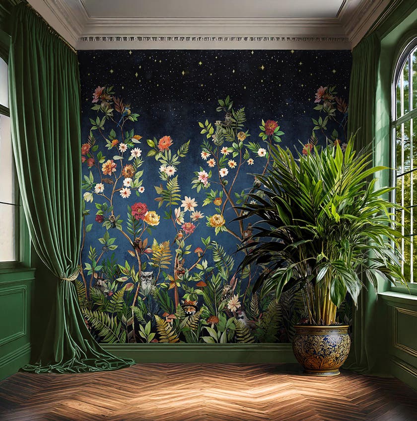 Intrade - Amberwood Mural Tales of the Manor Tapet