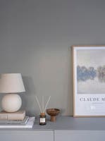 Cotton Dimgrå Småmönstrat