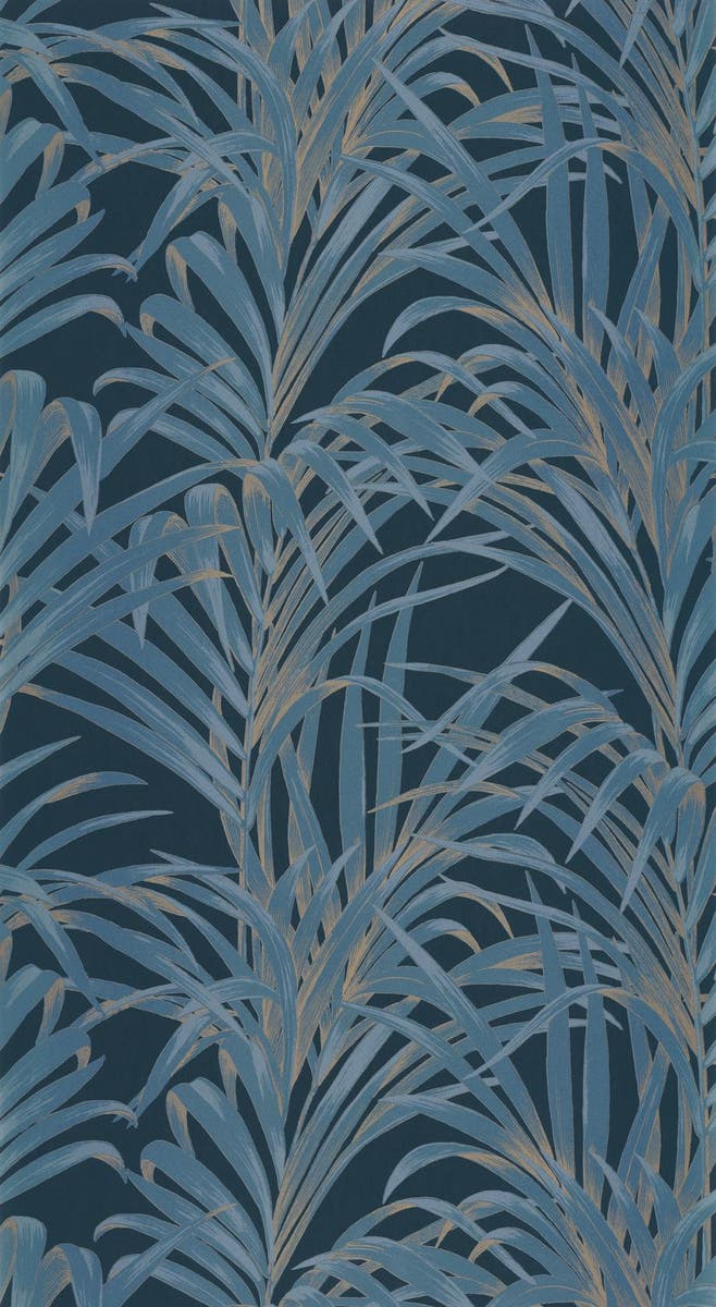 Casadeco - 1930 Fougeres Bleu Or 1930