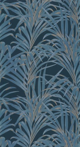 Casadeco - 1930 Fougeres Bleu Or 1930