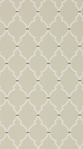 Sanderson - Empire Trellis Linen/Cream