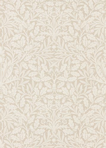 Morris & Co - Pure Acorn Linen/Ecru Morris Pure Wallpapers