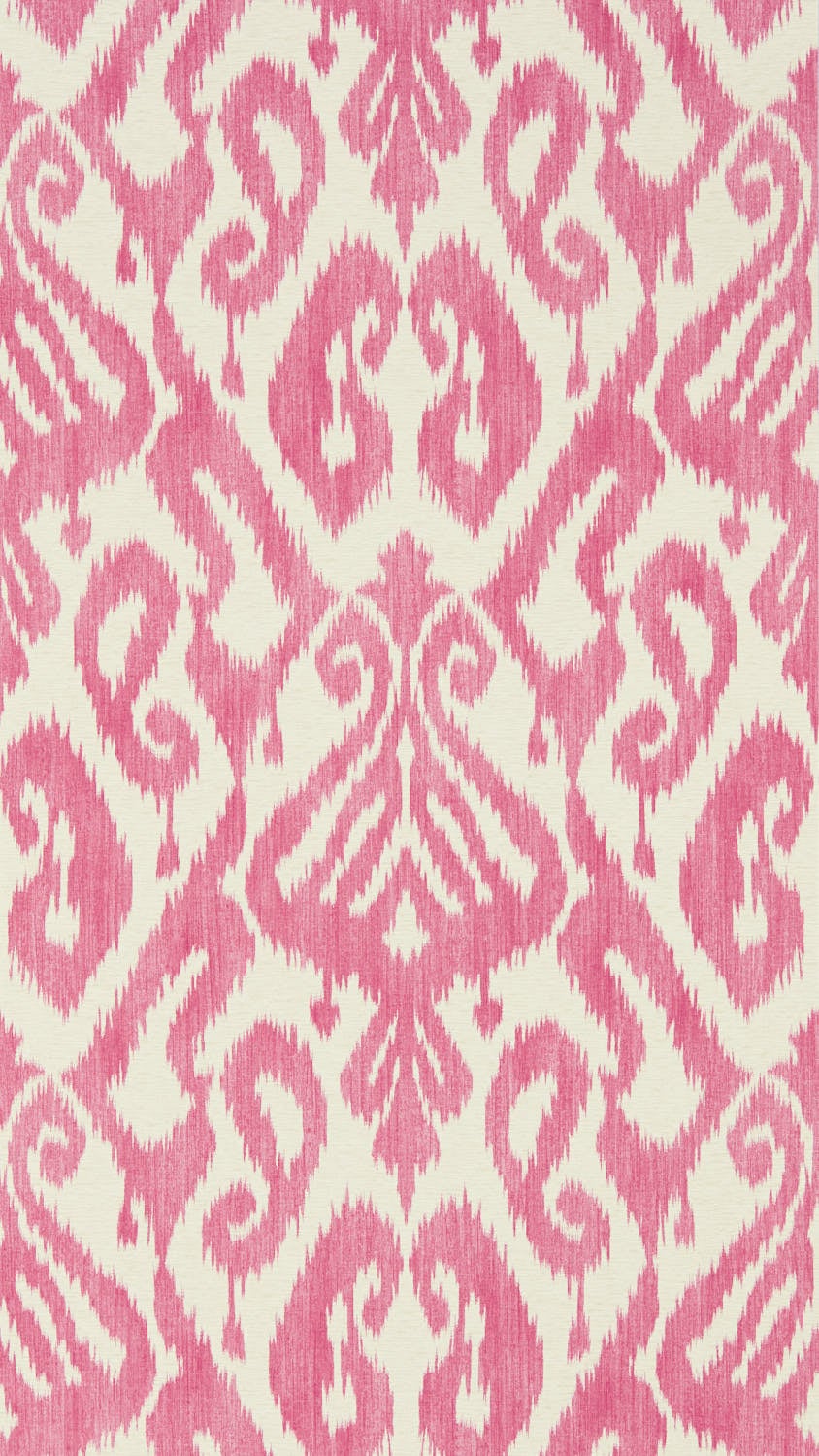 Sanderson - Kasuri Pondicherry Caspian Wallpapers