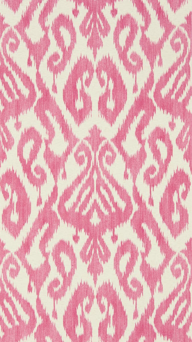 Sanderson - Kasuri Pondicherry Caspian Wallpapers