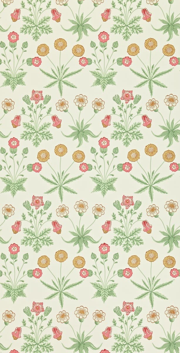 Daisy Willow/Pink Morris and Friends Wallpa