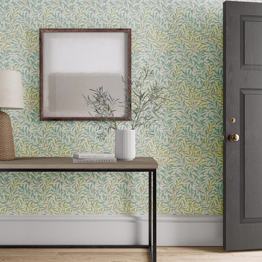 Morris & Co - Willow Boughs Willow/Seag Simply Morris Wallpapers