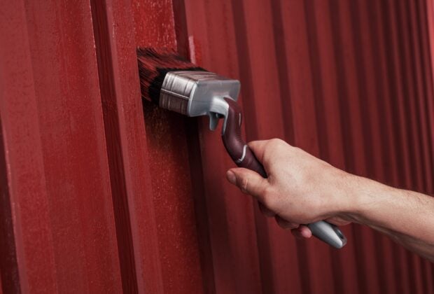 Elite Vinklad Rödfärgspensel 120mm