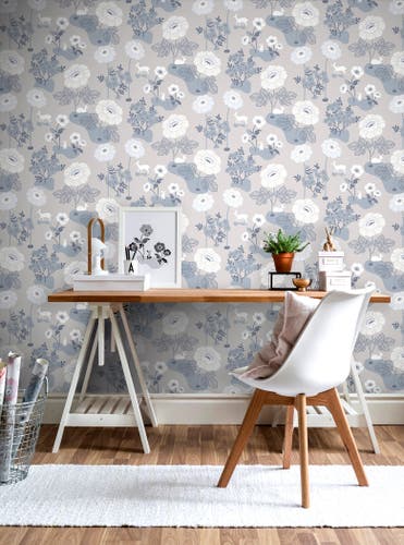 Duro - Blomsteräng, Grå Duro 1900