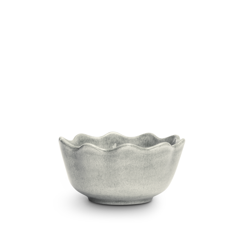 Oyster Skål 13 cm Grå