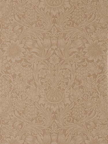 Morris & Co - Pure Sunflower Copper/Rus Morris Pure Wallpapers