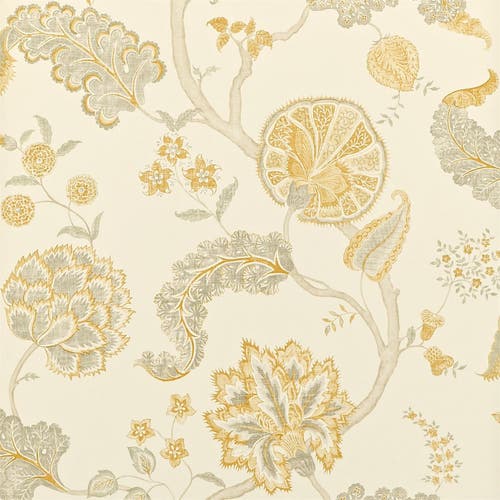 Sanderson - Palampore Silver/Gold Sanderson One Sixty Wallp