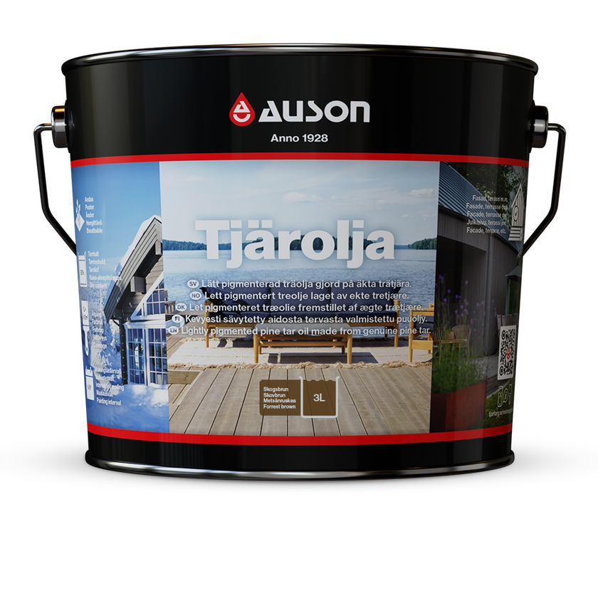 Tjärolja Pigmenterad Skogsbrun 1L
