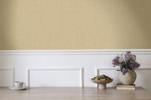 Intrade - Ormsby Texture ochre Tales of the Manor Tapet