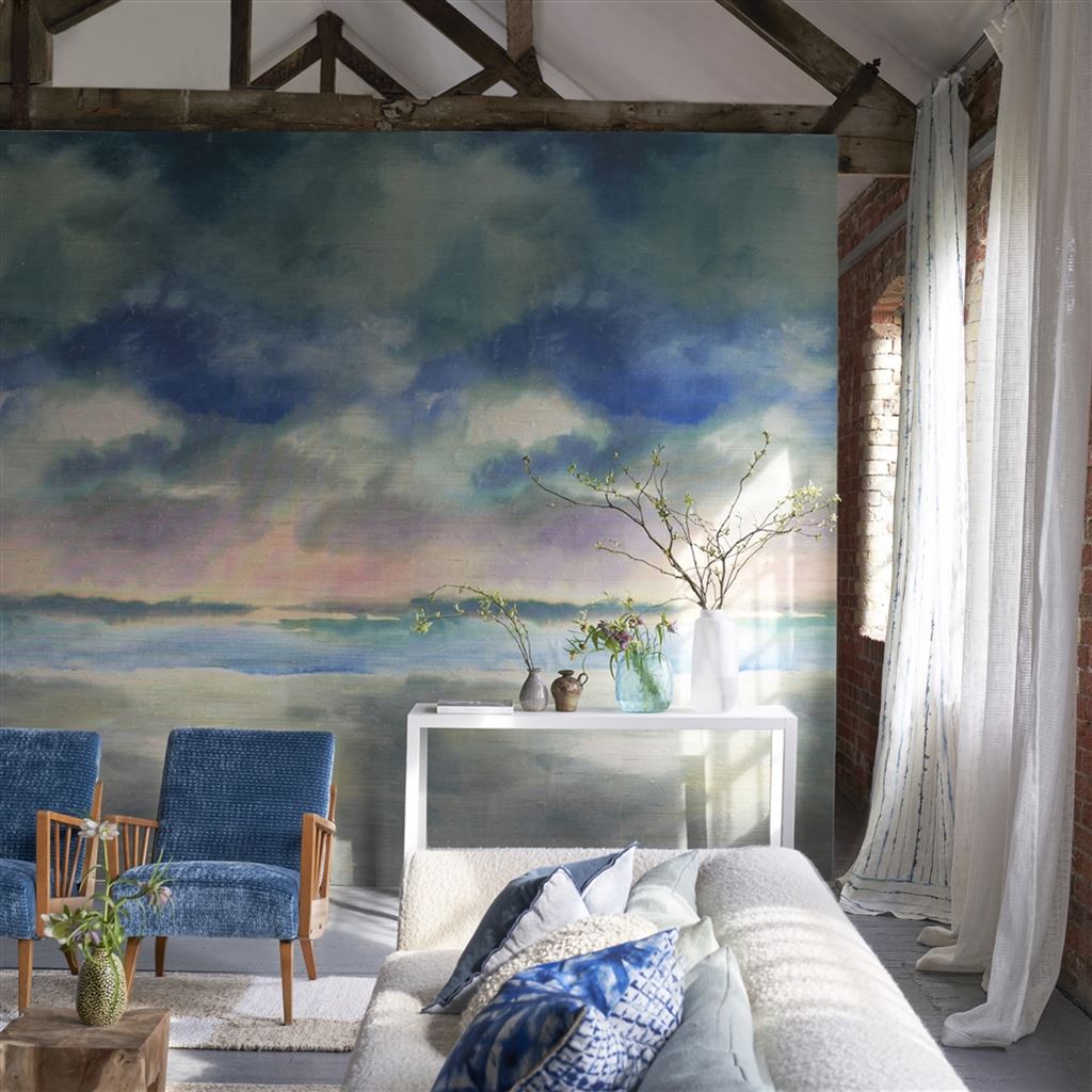 Designers Guild - Paysage Marin Grasscloth Scenes And Murals III