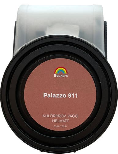 Beckers Kulörprov Helmatt 55ml Palazzo 911 0,055 L Palazzo 911