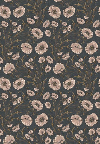 Boråstapeter - Poppy Flow