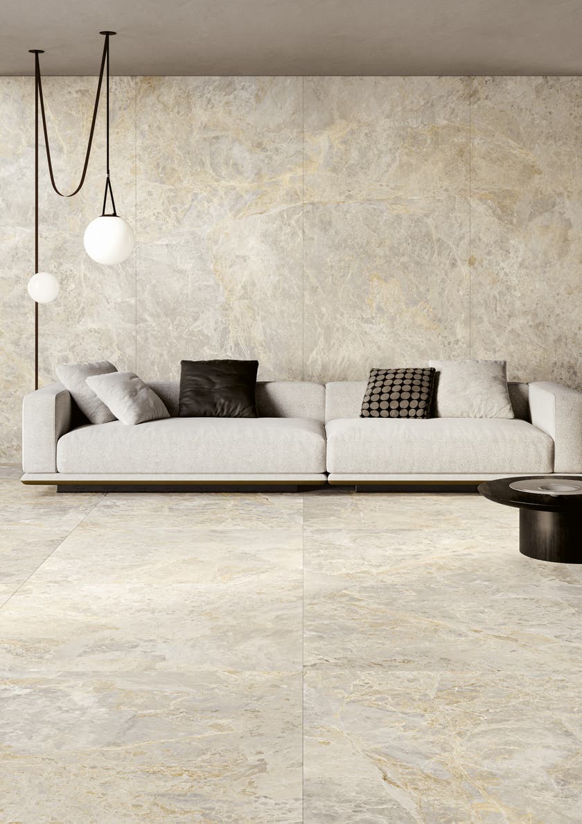 Veneto - Fiorito Ivory 60x60 såg