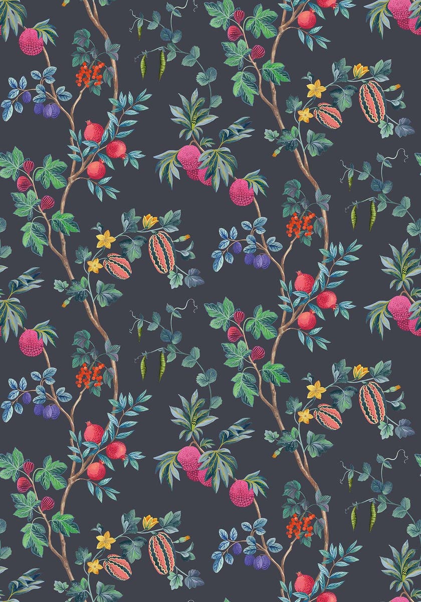 Osborne & Little - Orchard Lamorran Orchard Charcoal