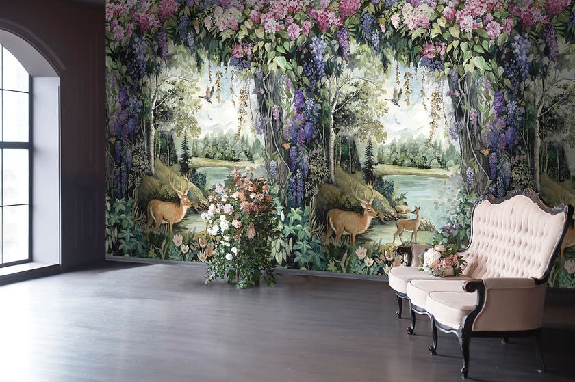 Intrade - Thistledown Mural Tales of the Manor Tapet