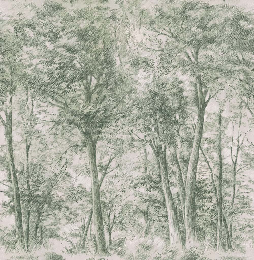 Boråstapeter - Sketch of Trees