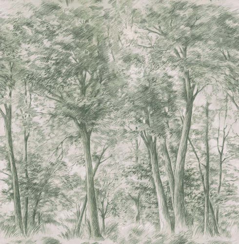 Boråstapeter - Sketch of Trees