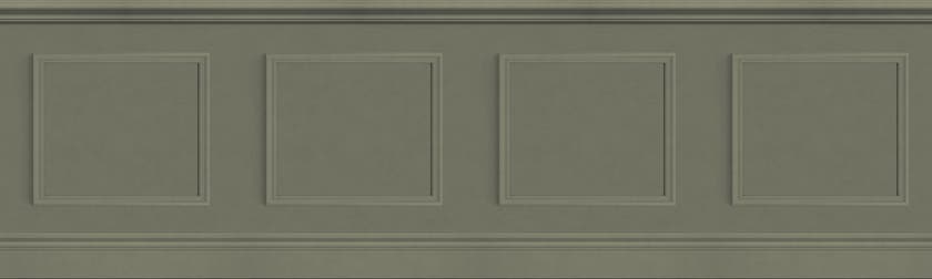 Casadeco - La Bibliotheque Kaki