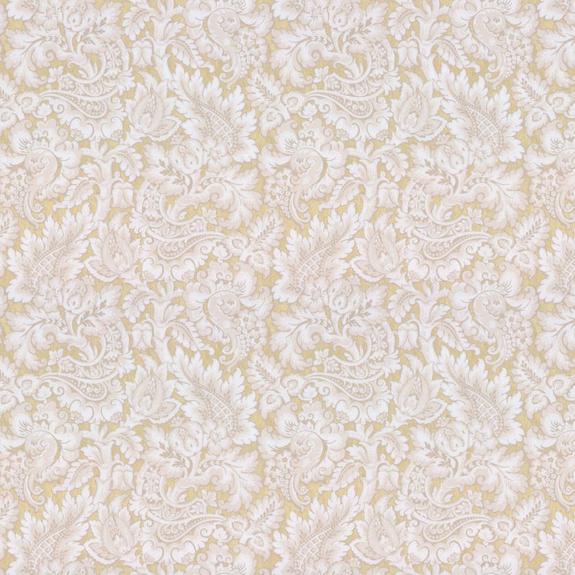 Lim & Handtryck - Kashmir - Beige/Guld x135-13