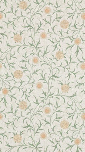 Morris & Co - Scroll Thyme/Pear Morris 160th Anniversary