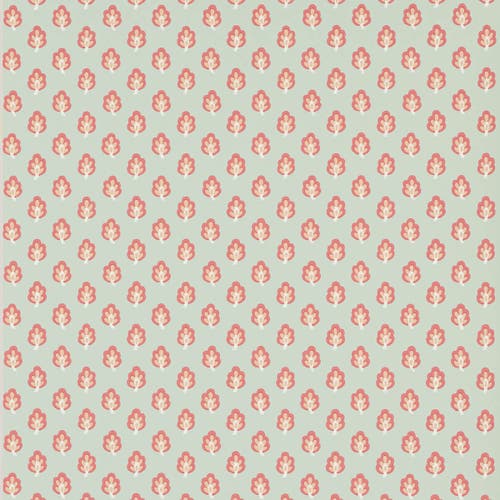 Jane Churchill - Albie Aqua/Coral