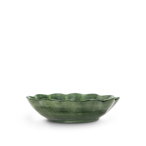 Oyster Skål 18x16 cm Forest Green