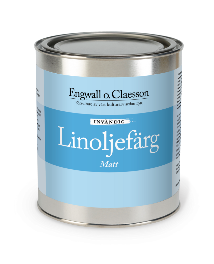 Linoljefärg invändig matt 1 L Valfri kulör