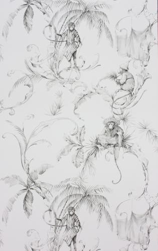 Nina Campbell - Barbary Nc Fontibre Barbary Toile